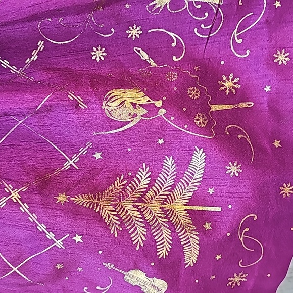 Bonnie Jean Girls Size 4 Burgundy, Gold Nutcracker Themed Holiday Dress Used - Picture 6 of 12